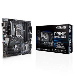 ASUS エイスース マザーボード Intel H370チップセット搭載 LGA1151対応 ［MicroATX］ PRIME H370M-PLUS