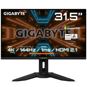 GIGABYTE ゲーミングモニター 31.5型/ 4K(3840×2160)/ ワイド M32U