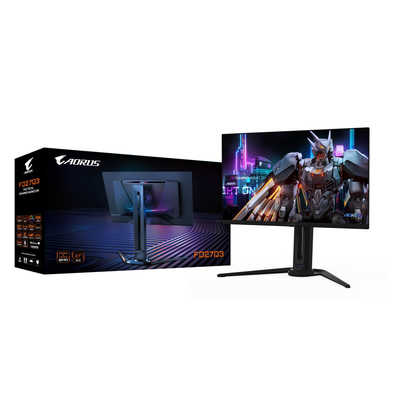 GIGABYTE OLEDゲーミングモニター AORUSFO27Q3 ［27型 /スクエア］ の 