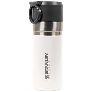 STANLEY アウトドア用品 SHIKI (四季) ゴー真空ボトル0.37L ハンマートーンホワイト 1010124065 STANLEY アウトドア用品 SHIKI (四季) ゴー真空ボトル0.37L ハンマートーンホワイト 1010124065