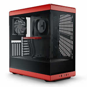 HYTE PC�P�[�X�mATX /Micro ATX /Mini-ITX�n���b�h Y40Red