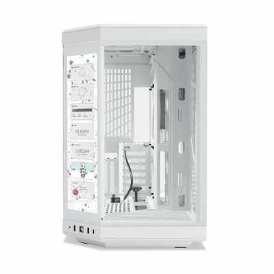 HYTE PCケース［ATX /Micro ATX /Extended ATX /Mini-ITX］スノー