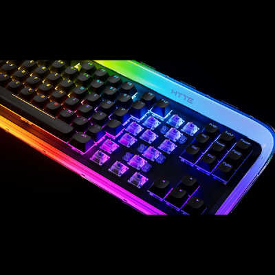 HYTE RGBテンキーレスメカニカルキーボード ［有線 /USB (Type-C