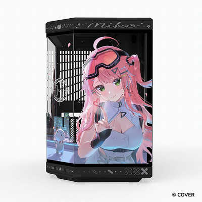 HYTE さくらみこ コラボ PCケース Y70 Sakura Miko Black の通販