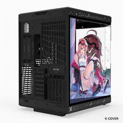 HYTE さくらみこ コラボ PCケース Y70 Sakura Miko Black の通販
