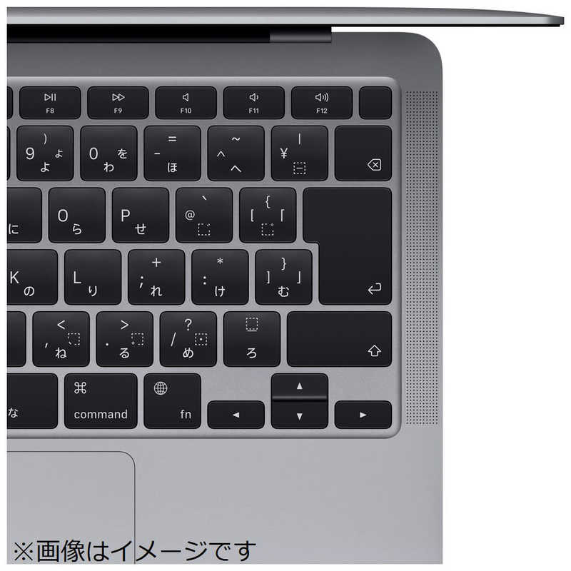 アップル アップル (日本語(JIS)キーボード カスタマイズモデル)13インチMacBook Air： 8コアCPUと7コアGPUを搭載したApple M1チップ 256GB SSD　スペースグレイ MGN63JA/CTO MGN63JA/CTO