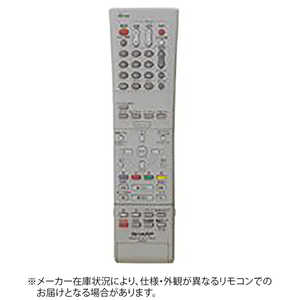 シャープ SHARP 純正レコーダー用リモコン 0046380098 シャープ SHARP 純正レコーダー用リモコン 0046380098