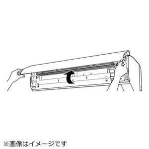 ���� HITACHI �G�A�R���p�p�l��(�t�����g)C RAS-V28K-112