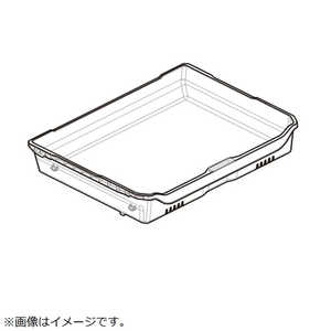 東芝　TOSHIBA 冷蔵庫用 下段冷凍室 スライドケース 44071643