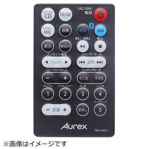 東芝　TOSHIBA SD/USB/CDラジオ用 リモコン ブラック 021TA137