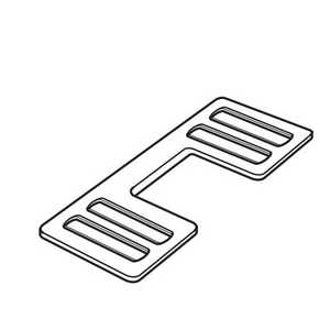 ���� TOSHIBA �{�̌Œ�v���[�g 50418588