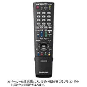 シャープ SHARP 純正テレビ用リモコン RRMCGB068WJSA【部品番号:0106380426】 シャープ SHARP 純正テレビ用リモコン RRMCGB068WJSA【部品番号:0106380426】