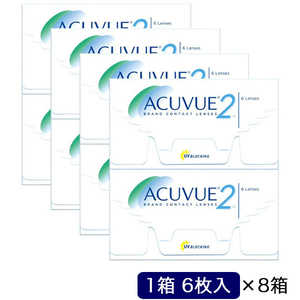 ジョンソン＆ジョンソン (度あり/-1.25) (8箱セット) 2ウィーク アキュビュー (BC8.7/DIA14.0) 