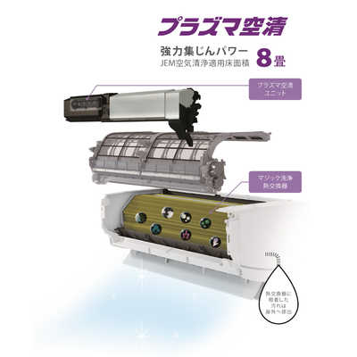 ほぼ新品】東芝ルームエアコンras-f221pbk(w)