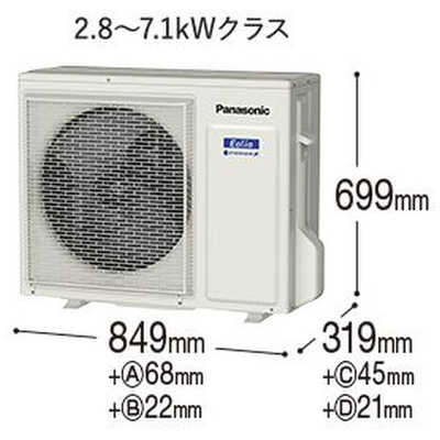 パナソニック Panasonic エアコン フル暖 Eolia エオリア UXシリｰズ 極 