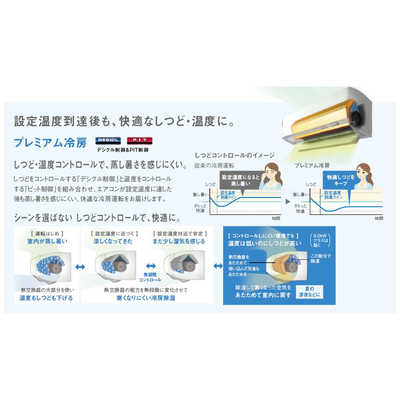 ダイキン DAIKIN エアコン ABKシリーズ おもに12畳用 (ビックカメラ