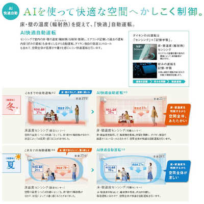 ダイキン DAIKIN エアコン ABKシリーズ おもに14畳用 (ビックカメラ 