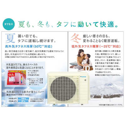 ダイキン DAIKIN エアコン ABKシリーズ おもに14畳用 (ビックカメラ