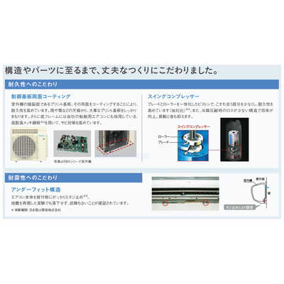 ダイキン　ルームエアコン　AN28YEBKS　2021年　おもに10畳 エアコン 2022年 EBKシリーズ ホワイト AN28ZEBKS-W [おもに10畳用