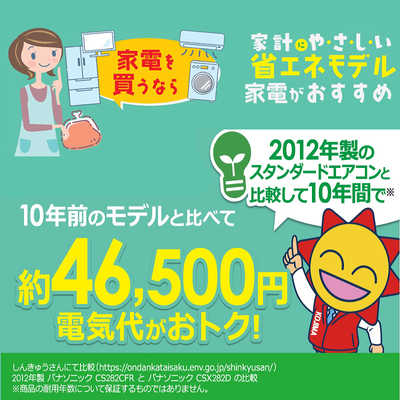 パナソニック Panasonic エアコン Eolia エオリア Xシリーズ おもに10 