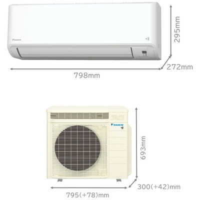 ダイキン DAIKIN エアコン うるさら mini Mシリーズ おもに10畳用 換気 