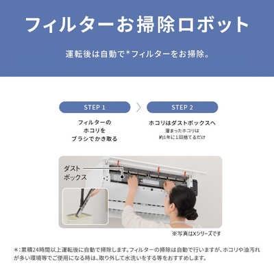 パナソニック Panasonic エアコン Eolia エオリア GXシリーズ おもに8