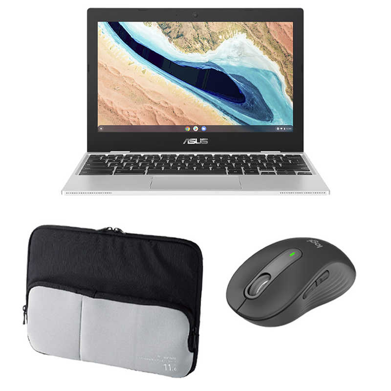 Chromebook クロームブック 仕事・学習・エンタメにエンジョイセット［スペシャル3点セット］