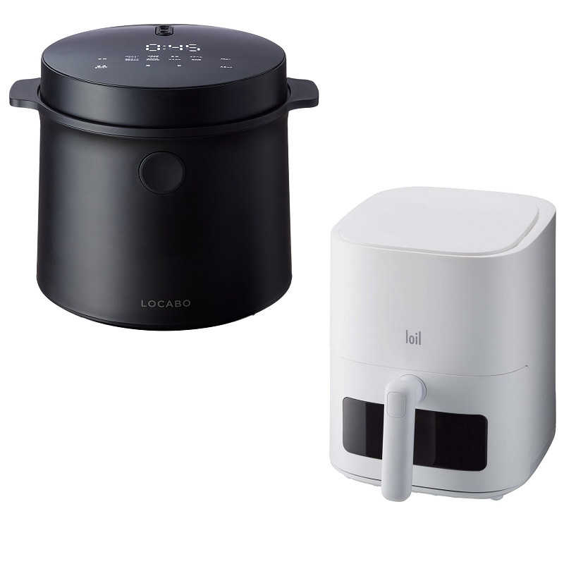LOCABO ロカボ 糖質カット炊飯器 ホワイト JM-C20E-W 炊飯器 オール 