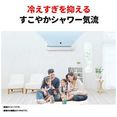 SHARP(シャープ) AY-R40D-W エアコン 2023年R-Dシリーズ ホワイト系 [おもに14畳用 /100V]