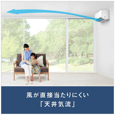 ダイキン DAIKIN エアコン Fシリーズ おもに6畳用 AN223AFS-W ホワイト