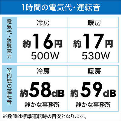 ゼネラル GENERAL エアコン nocria ノクリア V-BKシリーズ おもに8畳用