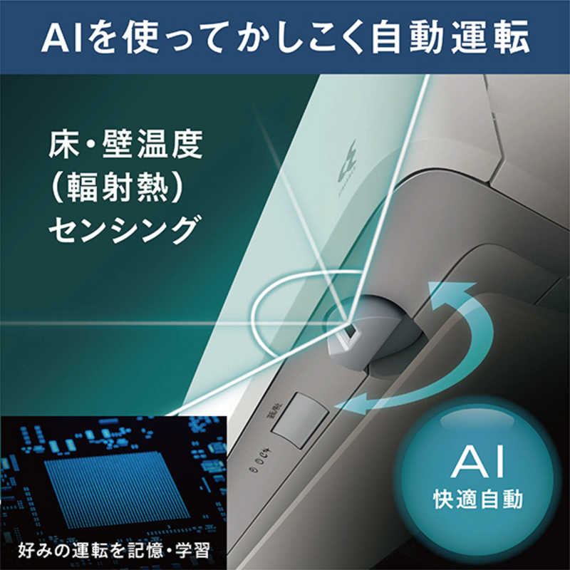 ダイキン　DAIKIN ダイキン　DAIKIN エアコン うるさらX RBKシリーズ おもに12畳用 (ビックカメラグループオリジナル) AN364ARBKS-W AN364ARBKS-W