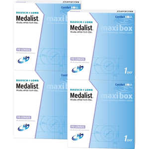 ボシュロム (度あり/-6.50) 【4箱セット】 メダリストワンデープラス 90枚入 (BC8.6/PWR-6.50/DIA14.2)  MD1PLUS90P*46.50