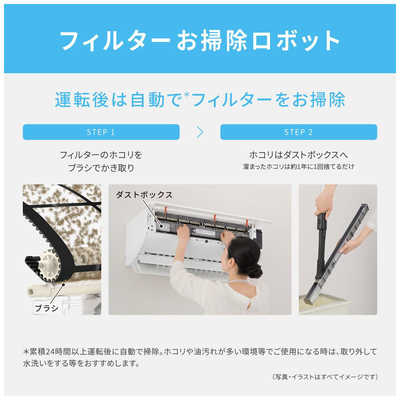 パナソニック Panasonic エアコン Eolia エオリア GXシリーズ おもに6