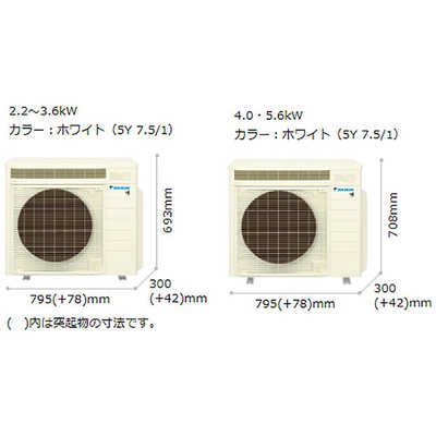 ダイキン エアコン S564ATMP うるさら 加湿 18畳用 200v セール うるさらmini [送料無料]ダイキン□S564ATMP-W□ホワイト[うる