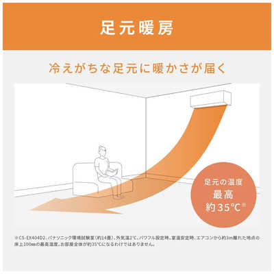 パナソニック Panasonic エアコン Eolia エオリア DEXBGシリーズ