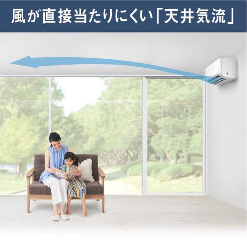 ダイキン　DAIKIN ダイキン　DAIKIN エアコン Fシリーズ おもに6畳用 AN224AFS-W AN224AFS-W