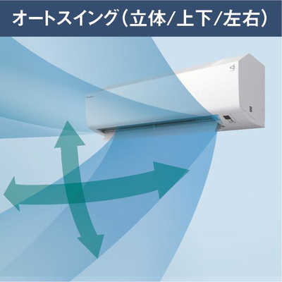 ダイキン DAIKIN エアコン EBKシリーズ おもに18畳用 高さコンパクト