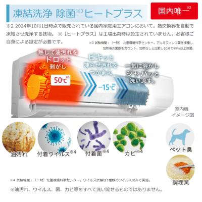 日立 HITACHI エアコン 白くまくん WBKシリーズ おもに8畳用 高さ