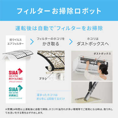 パナソニック Panasonic エアコン Eolia エオリア GXシリーズ おもに8 