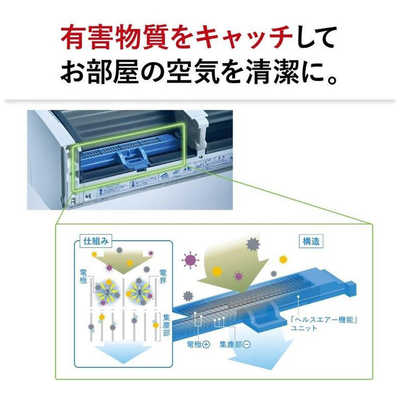 三菱 MITSUBISHI エアコン 霧ヶ峰 Rシリーズ おもに10畳用 MSZ-R2825-W