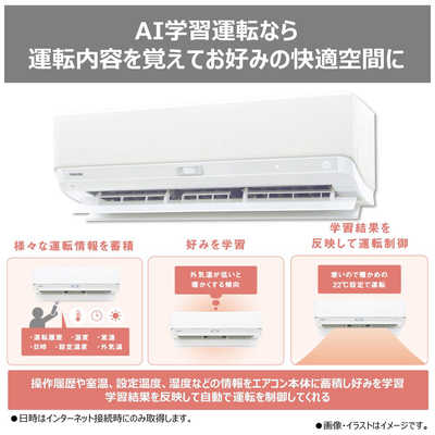 東芝 TOSHIBA エアコン 大清快 U-DXシリーズ おもに14畳用 ホワイト