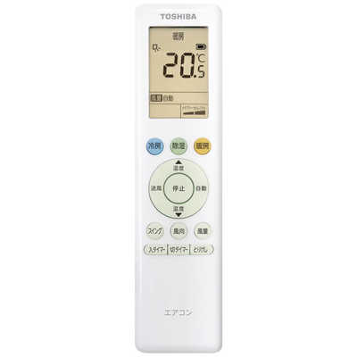 東芝 TOSHIBA エアコン U-Mシリーズ おもに6畳用 ホワイト RAS-U221M-W