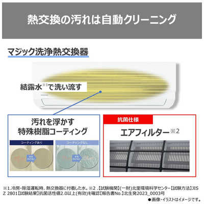東芝 TOSHIBA エアコン U-Mシリーズ おもに6畳用 ホワイト RAS-U221M-W