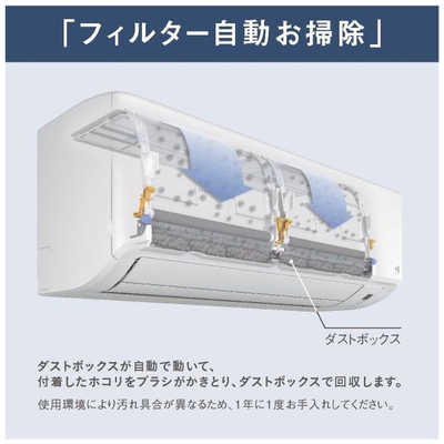 ダイキン DAIKIN エアコン Fシリーズ おもに12畳用 ホワイト AN365AFS