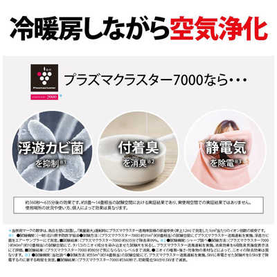 シャープ SHARP エアコン プラズマクラスター7000 T-DGシリーズ おもに