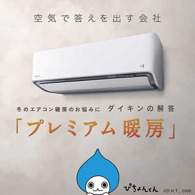 ダイキン DAIKIN エアコン 2026年 うるさらX Rシリーズ おもに20畳用