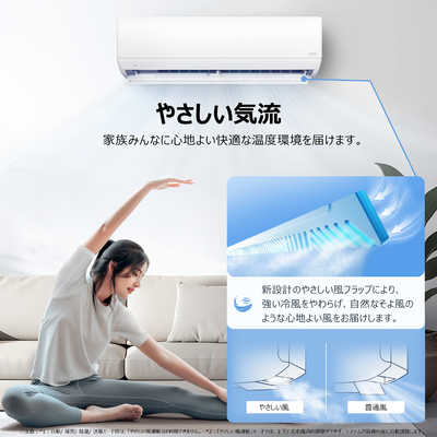TCL エアコン 2026年 AI節電シリーズ おもに6畳用 TAC-P2225I-W の通販