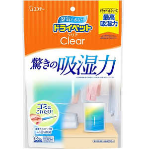 エステー (6個セット) ドライペットクリア 除湿剤 湿気取り スタンドパックタイプ 350mL 1個入 