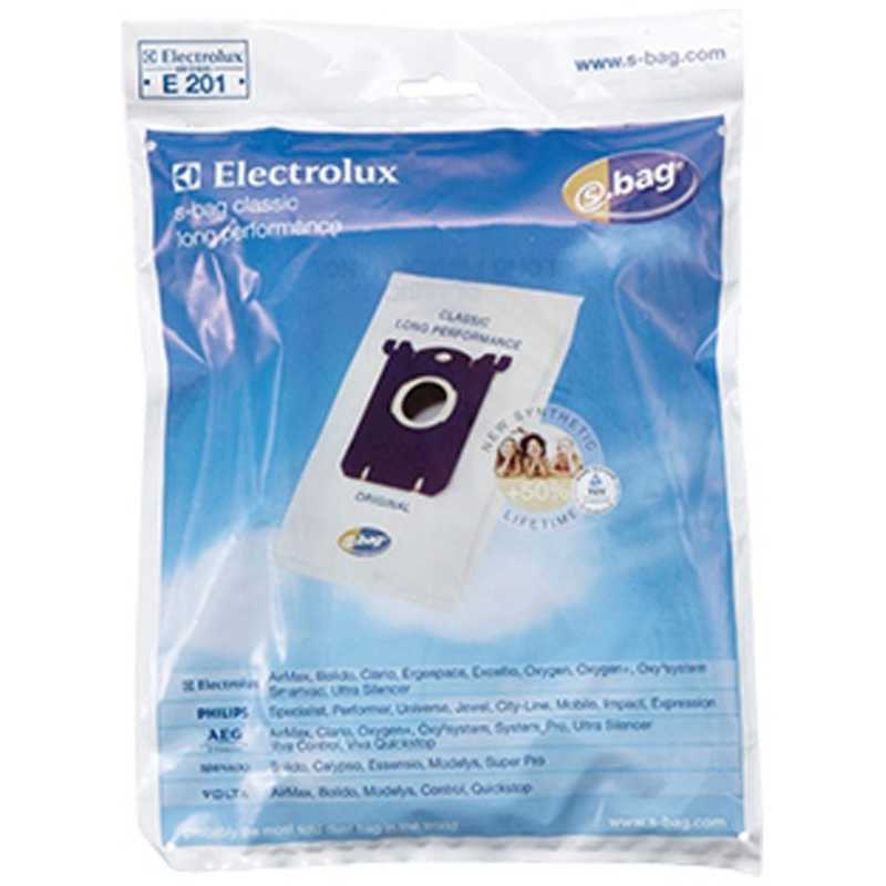 エレクトロラックス エレクトロラックス 【掃除機用紙パック】 （4枚入） Electrolux S-Bag E-201 E201 E201